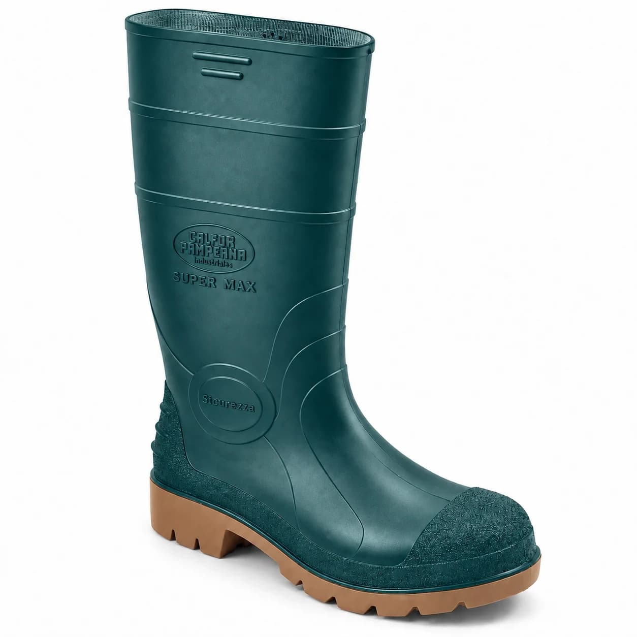 Imagen - BOTA CALFOR PAMPEANA SUPER MAX HIDROCARBURO VERDE C/PUNT Y PLANTILLA LHPP