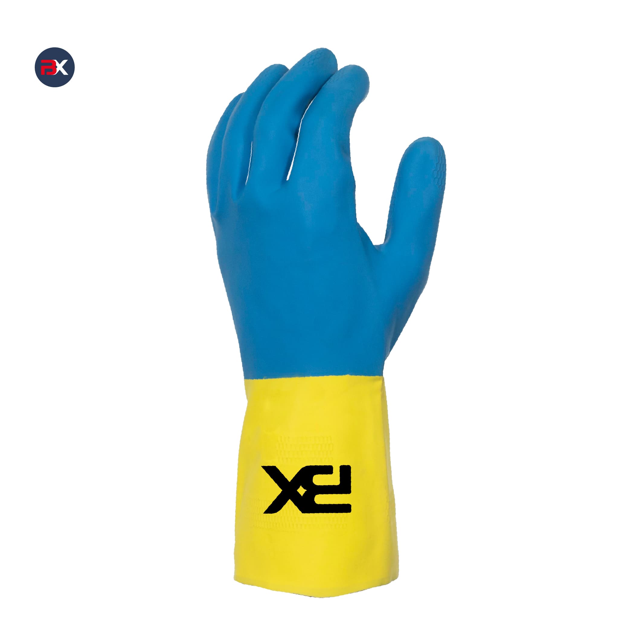Imagen - GUANTE BILVEX LATEX NEOPRENE BICOLOR DUAL CHEM