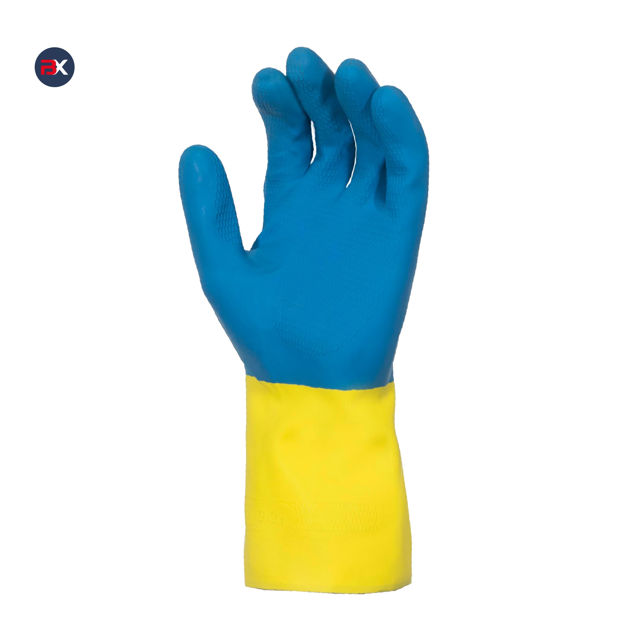 Imagen - GUANTE BILVEX LATEX NEOPRENE BICOLOR DUAL CHEM