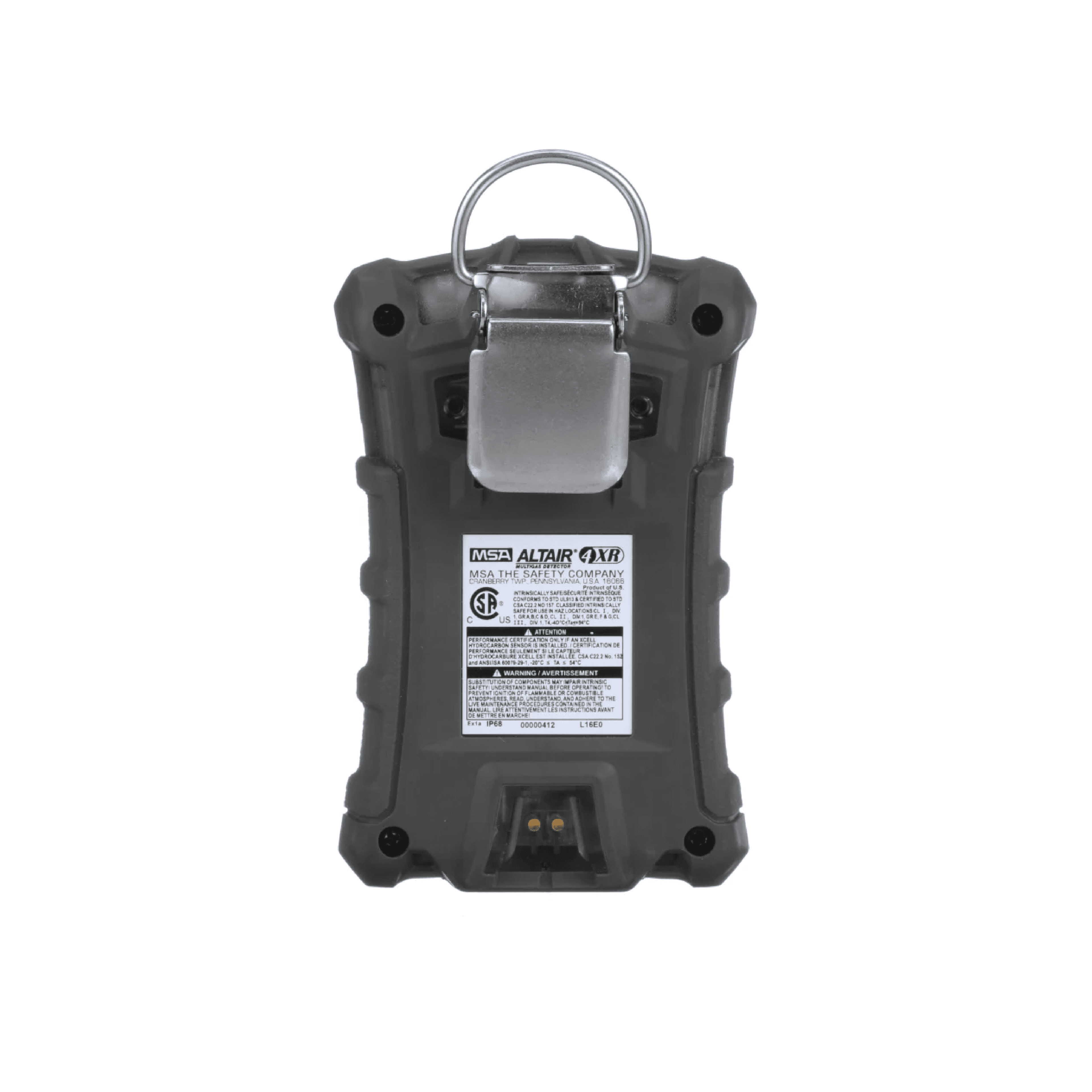 Imagen - DETECTOR MSA ALTAIR 4XR (LEL-O2) Carcasa Negra 10244701